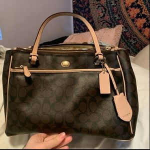 Coach brown purse